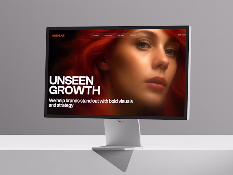 Cover image for AGENLAB- Template for Creative Agencies/Studios