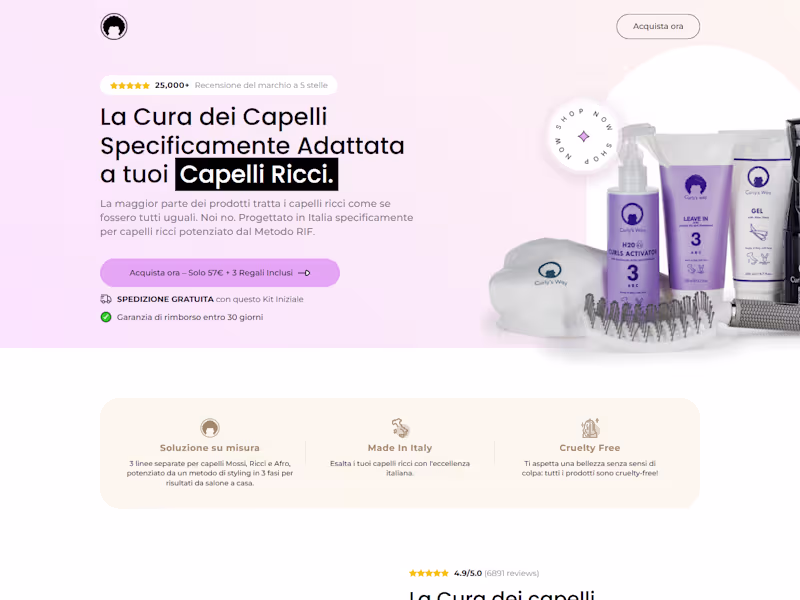 Cover image for Curly’s Way – Kit Capelli PDP | Figma to Replo Conversion