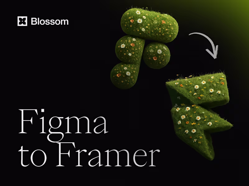 Cover image for Figma to Framer Website