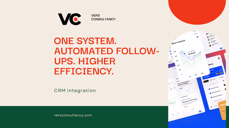 Cover image for CRM Integration & Marketing Automation