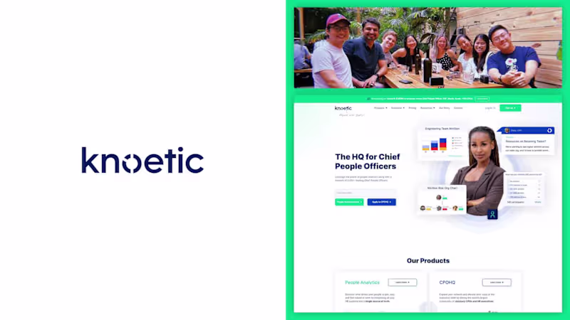 Cover image for Knoetic Website Case Study