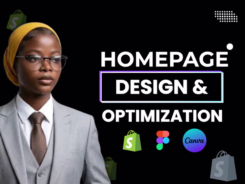 Cover image for Homepage Design & Optimization for Ecommerce Brands