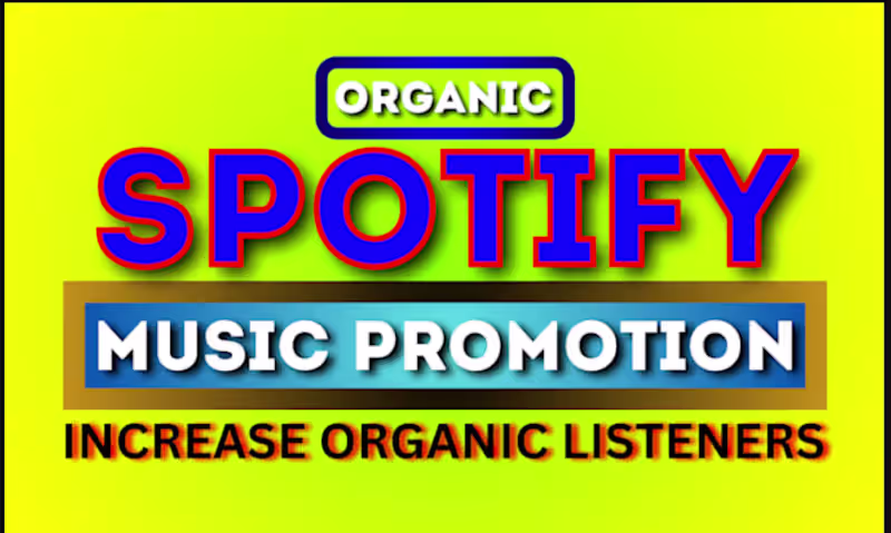 Cover image for SPOTIFY TRACKS AND  PROMOTION PLAYLIST PITCHING