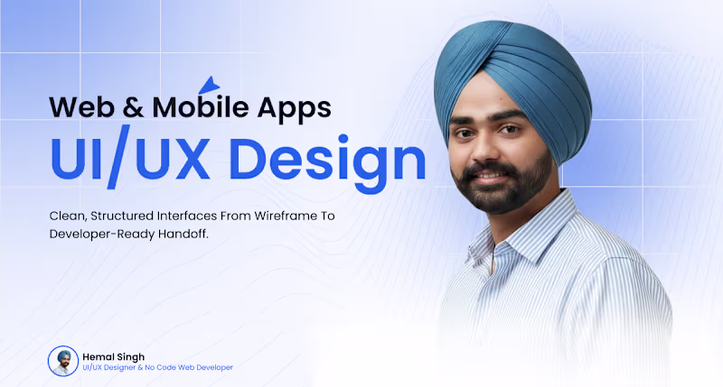 Cover image for UI/UX Design for SaaS Products and Mobile Apps