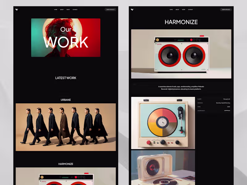 Cover image for Oryle — Creative Agency Portfolio Framer Template