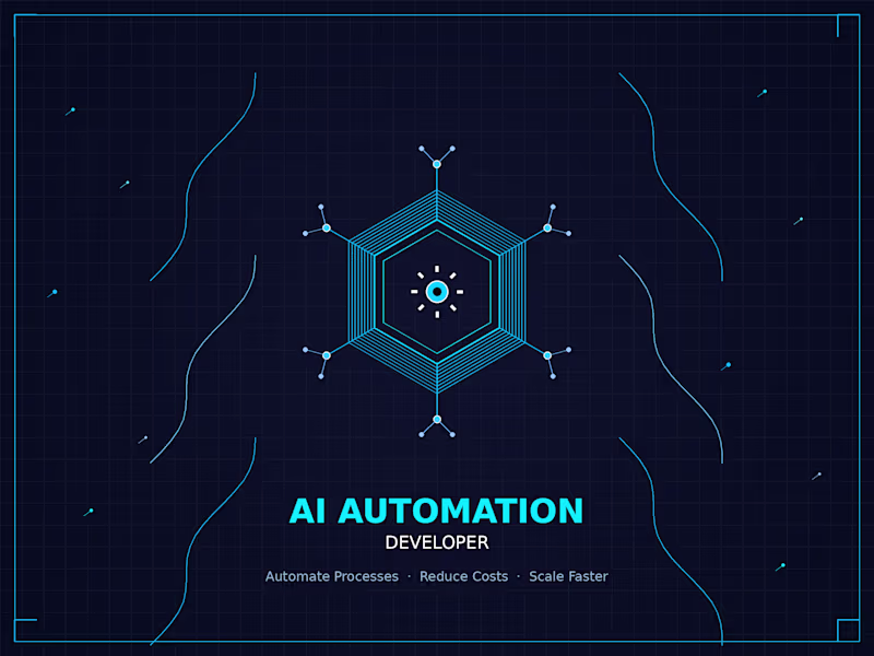 Cover image for AI Automation Developer 