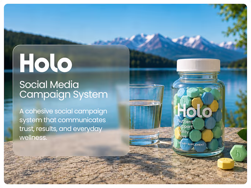 Cover image for Wellness Brand Identity Design for Holo