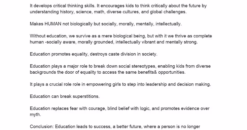 Cover image for Education's Impact on Society