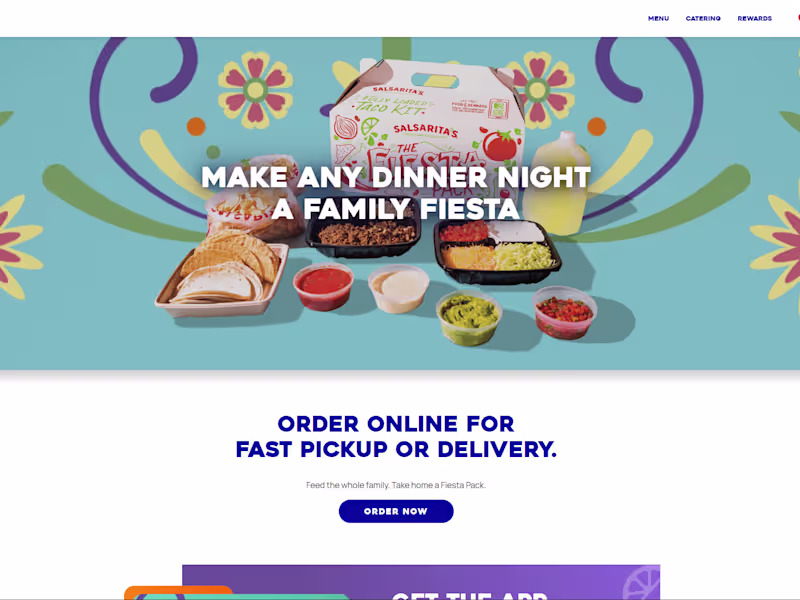Cover image for Salsaritas - Website, Nutrition Calculator, Location Finder