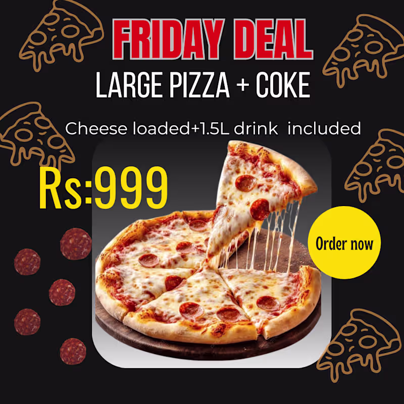 Cover image for Social media flyers for your restaurant 