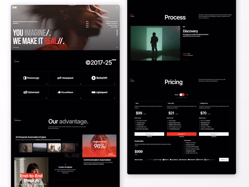 Cover image for Syntra AI Website