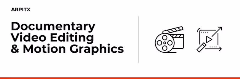 Cover image for Documentary style video |Motion graphics 