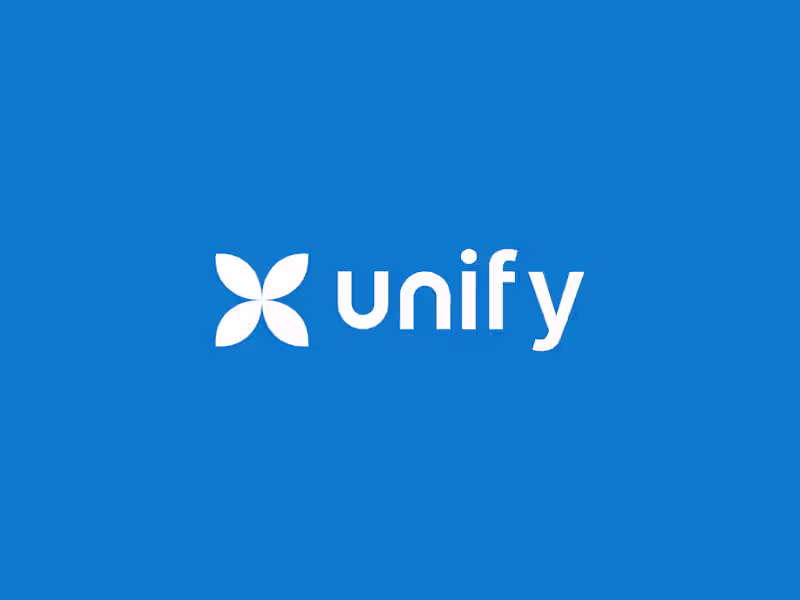 Cover image for Unify Super App Logo & Brand Design
