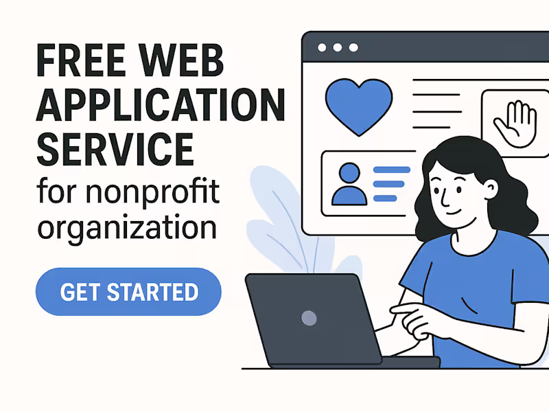 Cover image for Web Development Free [Non Profit Organization Only]