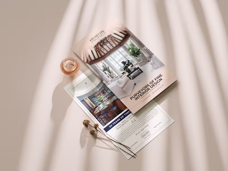 Cover image for Elegant Real Estate Flyers
