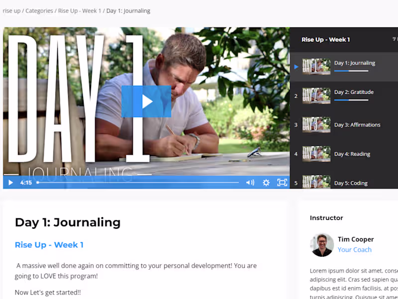 Cover image for Tim Cooper Website/Courses/Community Build
