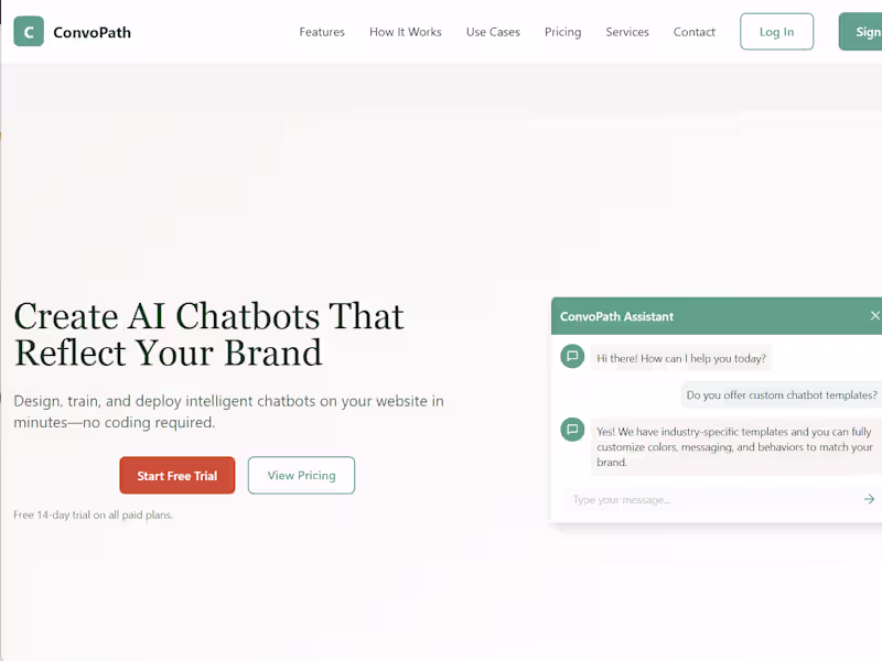 Cover image for ConvoPath - AI Conversations That Convert
