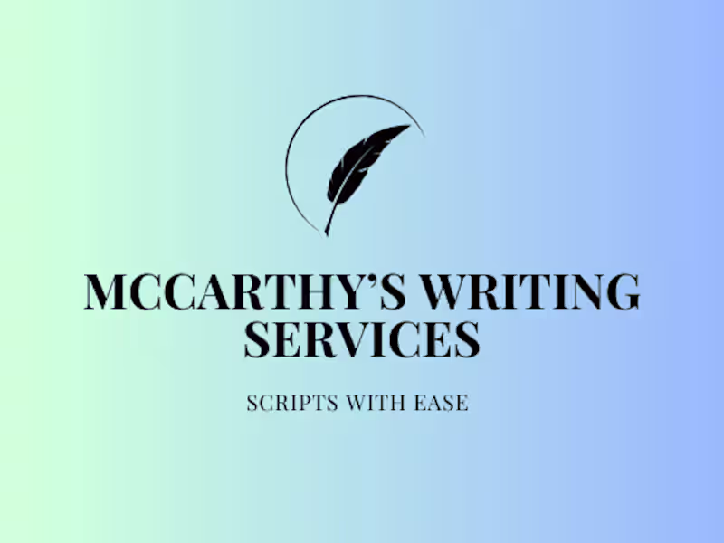 Cover image for Sitcom/Television show scriptwriting (30 pages)
