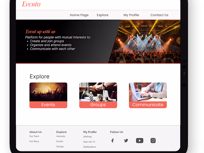 Cover image for Evento