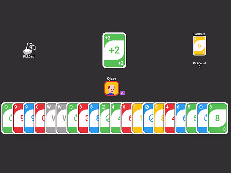 Cover image for Multiplayer Uno Game