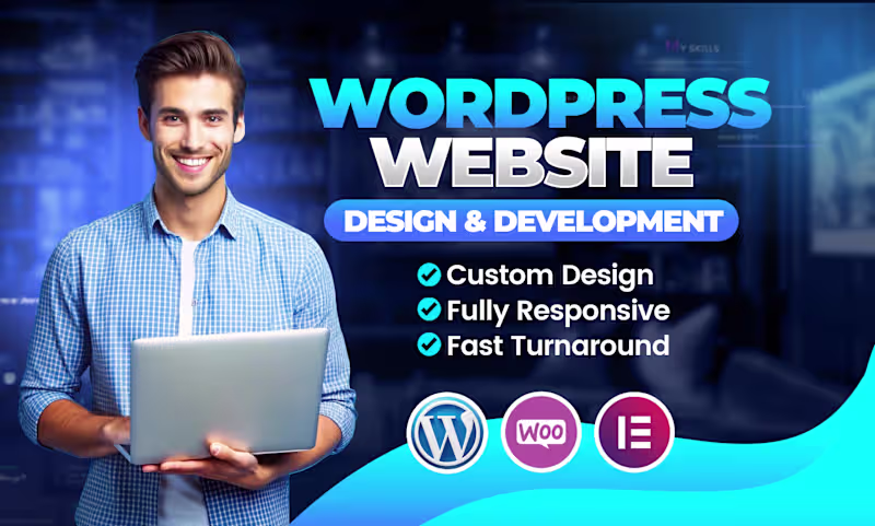 Cover image for I will build a modern, fast, SEO-friendly WordPress website
