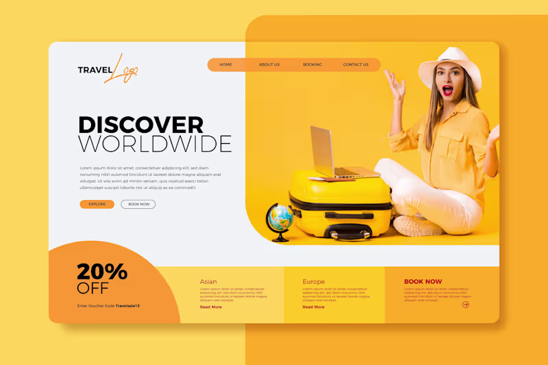 Cover image for Fully professional Landing Page