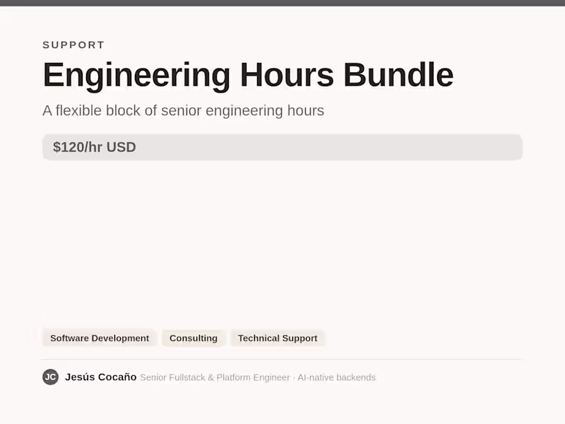 Cover image for Engineering Hours Bundle