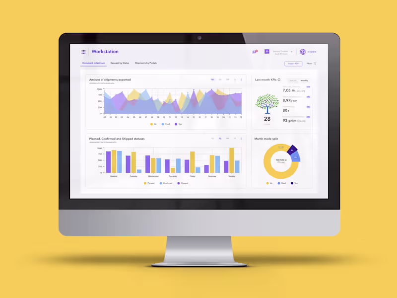 Cover image for Eorder: Logistics Web App & Design System