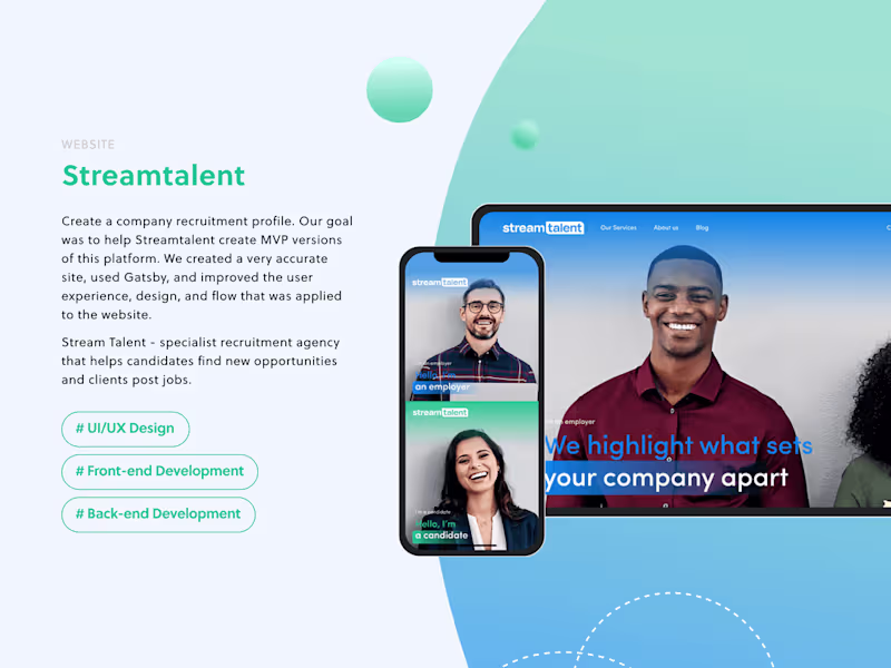 Cover image for Website development and android application