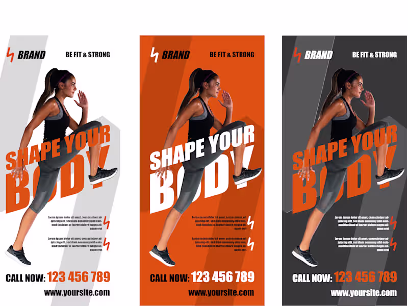 Cover image for Banner design, logo design, brochure design, social media design