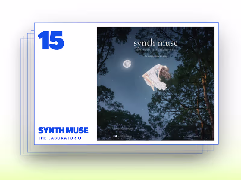 Cover image for Synth Muse: Audio-reactive Prototype