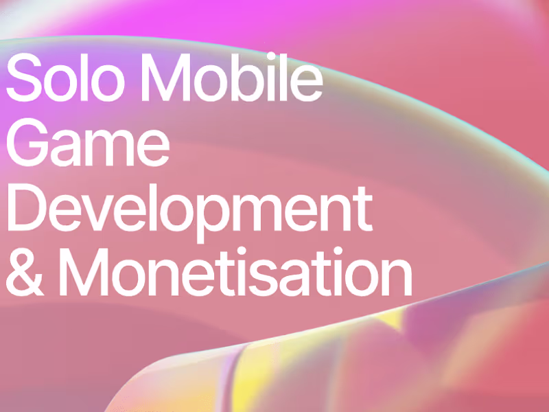 Cover image for Solo Development of a Mobile Game