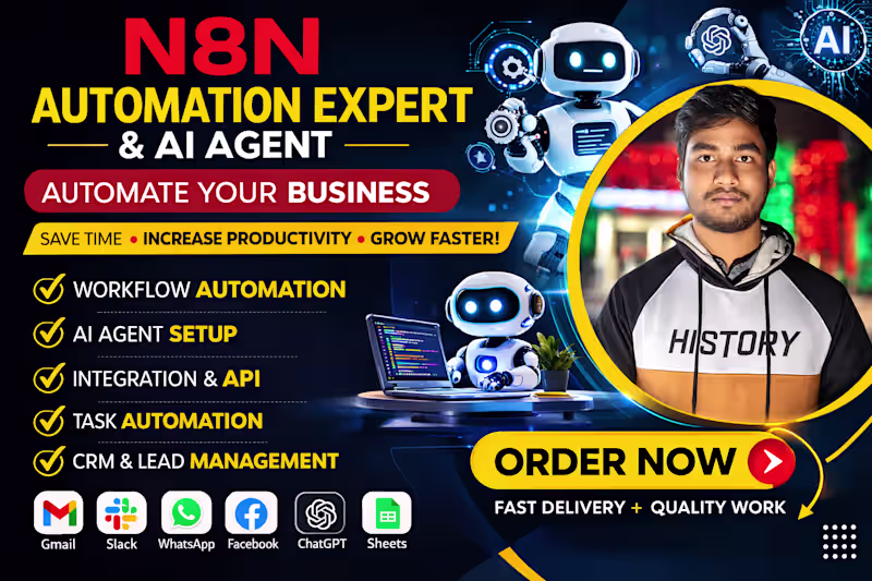Cover image for Ai Automation using N8N