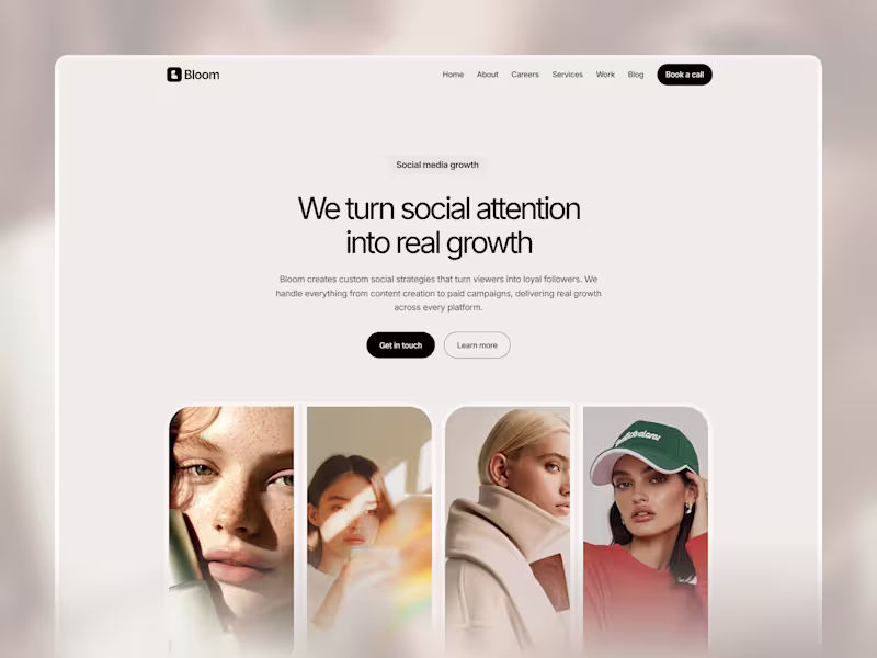 Cover image for Bloom - Social media studio