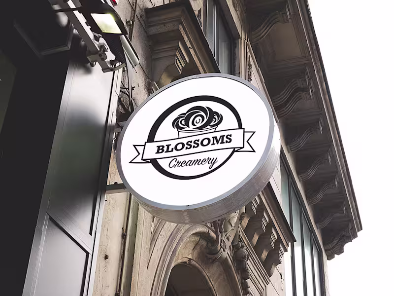 Cover image for Blossoms Creamery Logo