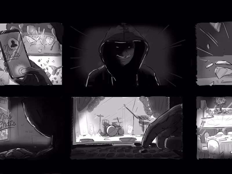 Cover image for Anti-Scammers Storyboard