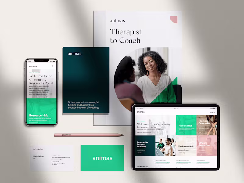 Cover image for Animas | Brand & UI