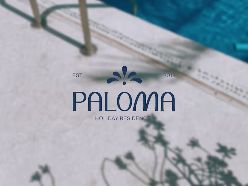 Cover image for Paloma Holiday Residence - Brand Identity