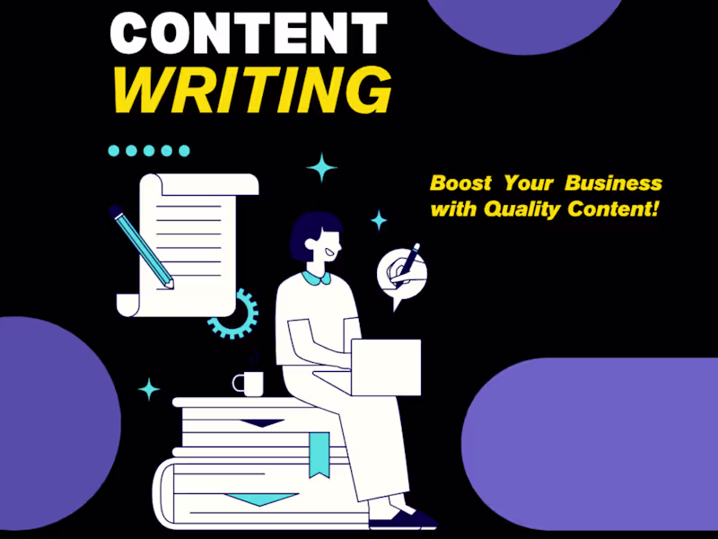 Cover image for Unique Quality Article/Blog/Content - Articles & Blog Posts