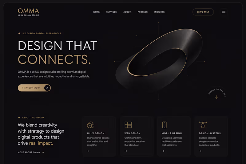 Cover image for OMMA | UI UX premium