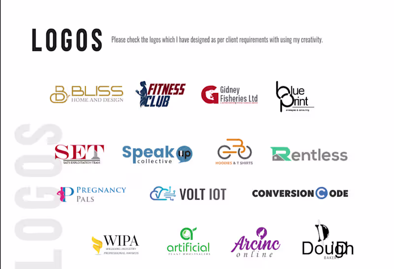Cover image for Modern Logo Design for Brand