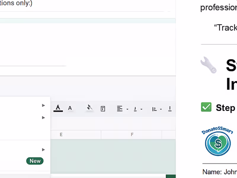 Cover image for DonateSmart – Automated Donation Receipts System