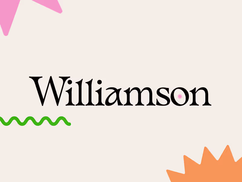 Cover image for Williamson Brand Design