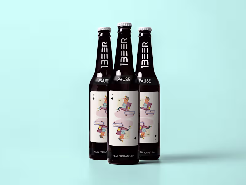 Cover image for Unique Illustrated Label Design