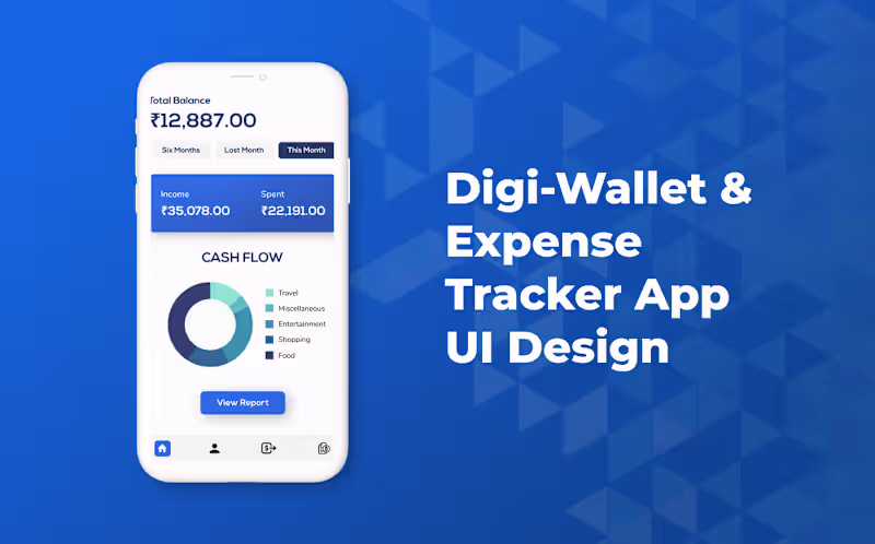 Cover image for Digi-Wallet UI Design on Behance