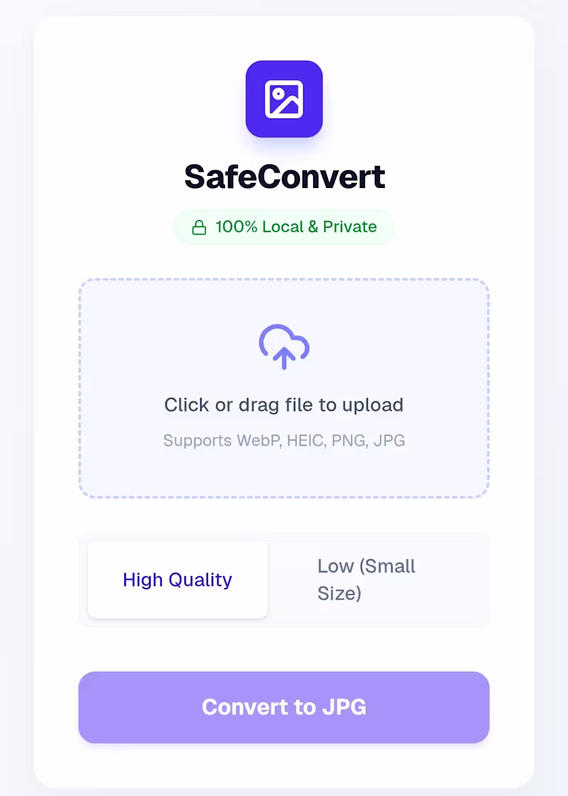 Cover image for Fast & Efficient Image Conversion