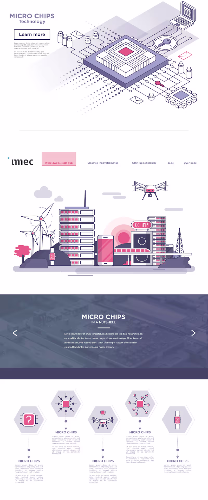Cover image for Imec : Michrochips in a nutshell