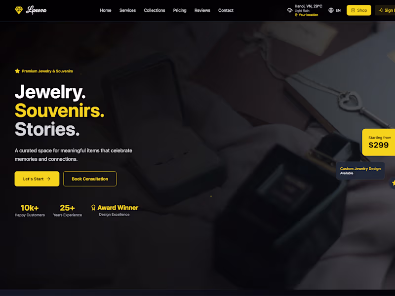 Cover image for Lunova E-commerce Platform Development