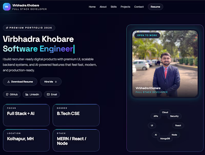 Cover image for Full Stack Web Application Development