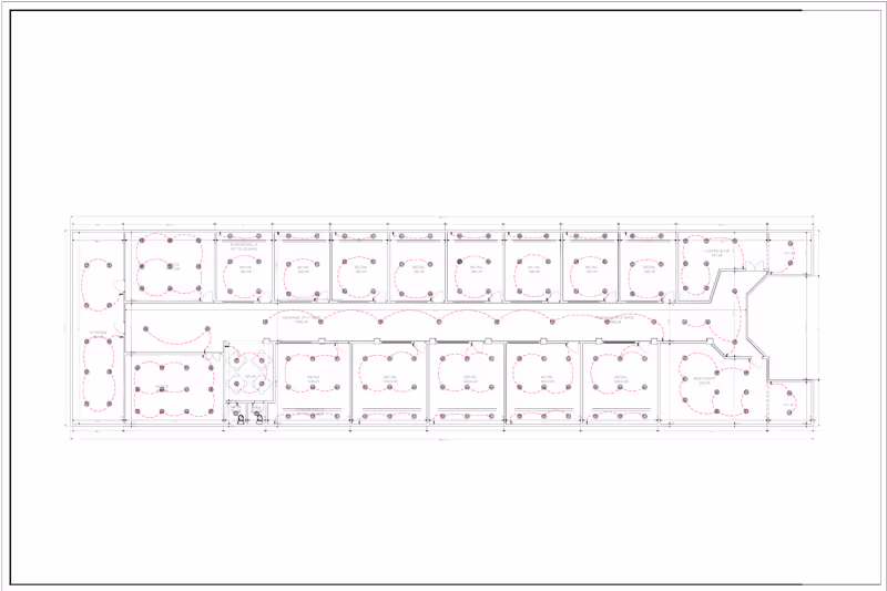 Cover image for 2D Electrical Layout Design in AutoCAD